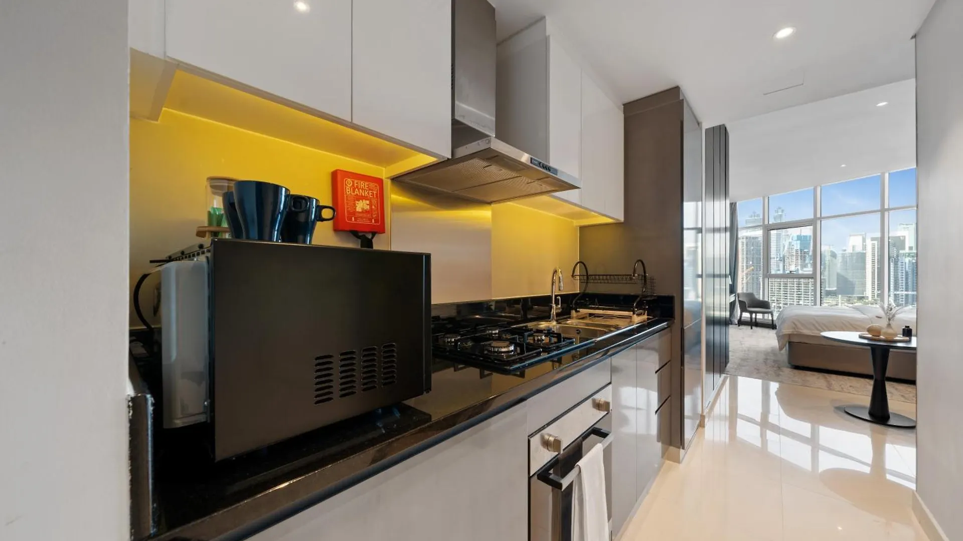 Apartman Luxury Studio - Downtown Dubai - Near Burj Khalifa